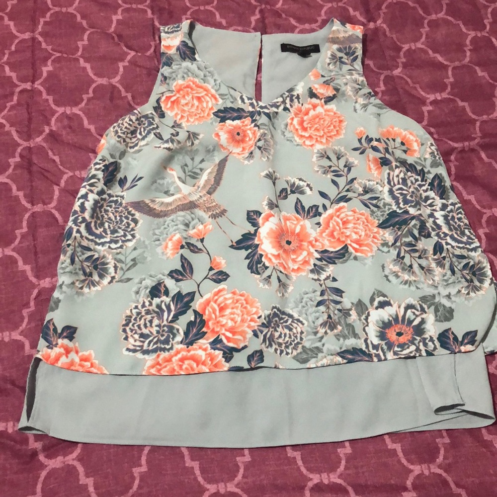 Dressy floral top